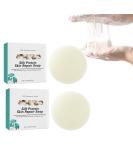 YG LianKai 2PCs SkinFerm Collagen Milk Whitening Soap - Silk Protein Repair, Exfoliating & Brightening for Face & Body - Buy Online on GoSupps.com