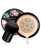 Mushroom Head Air Cushion BB Cream Conceal Lasting Nude MakeUp Moisturizing Brightening Pigment CC Liquid Foundation Even Skin Tone Makeup Base Primer (Natural) - Buy Online on GoSupps.com