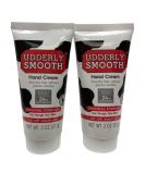 Udderly Smooth Travel Size Hand Cream Bundle - (2) 2 oz Tubes & Tips Card | Soothing Moisturizer for All Skin Types - Buy Online on GoSupps.com