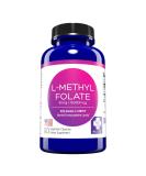 L-Methylfolate 10mg - MTHFR Support & Brain Supplement - 90 Vegan Capsules - Buy Online on GoSupps.com