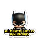 Baby on Board Superhero Sticker - Easy Stick Vinyl Car Decal 16x15cm for Child Safety - Buy Online on GoSupps.com