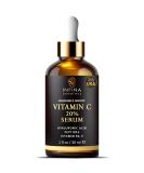 Vitamin C Serum with Hyaluronic Acid - Anti-Aging Face Serum for Dark Spots & Fine Lines - 1 fl oz - Buy Online on GoSupps.com