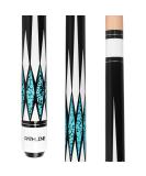 Pathline Pool Cue Stick - 58 inch Canadian Maple Billiard Pool Stick Blue 21oz - Buy Online on GoSupps.com