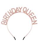 Rose Gold Birthday Crown for Women - Rhinestone Princess Tiara Headband | Happy Birthday Accessories - AOPRIE - Buy Online on GoSupps.com