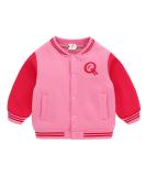 Famuka Baby Boys Girls Spring Jacket Kids Baseball Coat 12-18 Months - Pink - Buy Online on GoSupps.com
