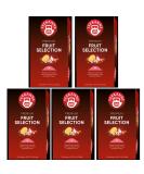 Teekanne Premium Fruit Selection pack of 5 (5 x 20 tea bags) 5 x 60 g - Buy Online on GoSupps.com