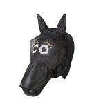 PFIFF 101013 Fly Mask with Motif for Horses | Premium Fly Protection | Black-Beige Pony/S - Shop Internationally - Buy Online on GoSupps.com