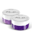 MARBLERS Cosmetic Grade Fine Glitter Duo Holo Purple & Amethyst 10g - Non-Toxic Vegan Glitter for Festival Makeup & Nail Art - Buy Online on GoSupps.com