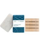 MightyNest Body Wash Set for Men | Oars and Alps Superfoliant Soap & Cedarwood Tray | All Skin Types | Sustainable & Plastic Free Gift Set - Buy Online on GoSupps.com