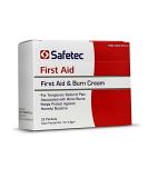 Gavi Team Safetec First Aid & Burn Cream - Antiseptic Relief for Minor Cuts Scrapes & Burns | 25pcs (1pk) - Fast International Shipping - Buy Online on GoSupps.com
