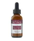 Retinol Anti-Wrinkle Facial Serum   Vitamin A Concentrate Improves Skin s Elasticity & Tone and Minimizes Appearance of Fine Lines & Wrinkles   Look Younger With The Age-Defying Power Of Retinol - Buy Online on GoSupps.com
