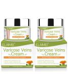 Varicose Veins Cream - Eliminate Varicose & Spider Veins Relieve Heaviness & Phlebitis | Improve Leg Appearance - 2PCS - Buy Online on GoSupps.com