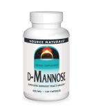 Source Naturals D-Mannose 500 mg - 120 Capsules for Urinary Health - Buy Online on GoSupps.com