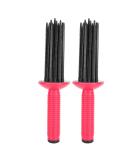 Best Styler for Curly Hair - Anti Slip Curling Wand & Round Brush for Fluffy Curls | International Shipping Available - Buy Online on GoSupps.com