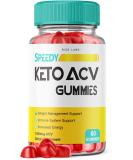 Speedy Keto ACV Gummies for Advanced Weight Loss - 60 Count Pack - Shark Tank Belly Fat Supplement with Apple Cider Vinegar - Extra Strength Gomitas - Buy Online on GoSupps.com