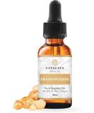 Vitality Extracts Frankincense Essential Oil for Pain Relief - 10ml, Boswellia Serrata, Aromatherapy, Skin Care, Natural Calm, Stress Relief, Yoga - Buy Online on GoSupps.com