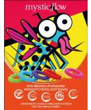 MysticFlow Mosquito Repellent Bracelets 10 Natural Essential Oil Bands DEET-Free & Eco-Friendly - Buy Online on GoSupps.com