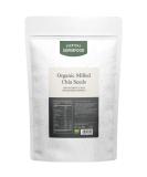 Milled Chia Seeds 1kg - Pure Ground Chia Seed Powder for Keto Diet - Pack of 1 - Buy Online on GoSupps.com