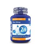 Zinc 25mg 360 Vegan Tablets - Supports Hair, Skin, Nails, Immune System, Bone Health & Cognitive Function - Buy Online on GoSupps.com