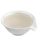 Linkidea Ceramic Shaving Bowl for Men - Wide Mouth Shave Mug Cup for Wet Razor Shave - Milky White - Buy Online on GoSupps.com
