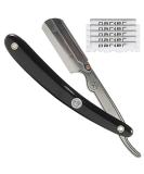 Parker Safety Razor SRB Black Straight Edge Barber Razor & 5 Parker Blades | International Shipping Available - Buy Online on GoSupps.com