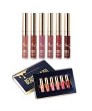 6PCS Matte Liquid Lipstick Set - Birthday Edition | Waterproof and Long Lasting Lipgloss Makeup Kit for Women and Girls - Buy Online on GoSupps.com