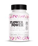 Flower Power Divine Vagine Blend - 30 ct | Urinary Tract & Vaginal Probiotics for Women's Health | Balance & Support - Buy Online on GoSupps.com