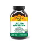 Buy Country Life Target-Mins Calcium-Magnesium Complex - 180 Tablets for Optimal Bone Health - Buy Online on GoSupps.com