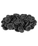 200 Pcs Anti-Static Latex Finger Protectors - Black Finger Covers for Dry, Clean Dressing - Buy Online on GoSupps.com