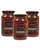 Sauce Shop - Mother Tomato Simmer Sauce Pack of 3 - Cooking Sauce Perfect with Pasta & Pizza - 3x 360g Glass Jars - Buy Online on GoSupps.com