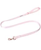 Lionet Paws Silk Dog Leash - Stylish & Durable for Small Medium Large Dogs | Matching Collars for Boys & Girls | Pink - Pack of 1 - Buy Online on GoSupps.com