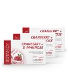 Botanicy Cranberry + D-Mannose Tablets - Supports Bladder & Urinary Health - 180 Count with Pacran Powder Vitamin C D3 Pumpkin Seeds & Dandelion Root - Buy Online on GoSupps.com