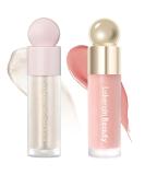 Erinde Liquid Highlighter Makeup Stick Natural Glossy Finish Lightweight & Blendable Cruelty-Free | 2-Pack Face Illuminator - Buy Online on GoSupps.com