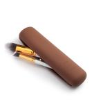 Shop Corneria Large Magnetic Makeup Brush Holder - Portable Organizer & Storage Box for Brushes - Perfect for Travel - Slim & Stylish Brown Design - Buy Online on GoSupps.com