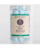 Ginger Lily Farms Botanicals Ocean Manicure Spa Balls - 8oz, 80-Count | Moisturizing, Softening, Conditioning Manicure Soak - Buy Online on GoSupps.com