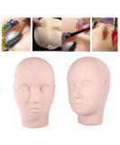 Make-Up Exercise Head for Training | Female Doll with Eyelash Extensions & Hairstyle - Ideal for Makeup Artists - Buy Online on GoSupps.com
