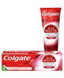 Colgate Max White Expert Original Toothpaste 75ml - Whitening Toothpaste & 400ml Mouthwash for Bright White Teeth | International Shipping - Buy Online on GoSupps.com