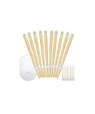 25 PCS Ear Candles for Wax Removal Ear Candles Wax Removal Ear Cleaning Candles Earwax Remover Tool with Cotton Swab for Ear Cleaning Earwax Removal Candling for Ear Cleaning - Buy Online on GoSupps.com