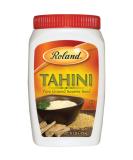 Roland Foods Tahini: Pure Ground Sesame Seed Specialty Imported 1-Pound Jar - Buy Online on GoSupps.com