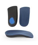 Buy 3/4 Length Orthotic Insoles for Arch Pain Relief | Plantar Fasciitis & Flat Feet Support | Men & Women Medium Size - Buy Online on GoSupps.com