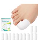 Toe Cap Bunion Protectors - 6 Pairs Cushioning Relief for Missing or Ingrown Toenails | Men & Women - Promifun S - Buy Online on GoSupps.com