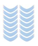 Luxshiny 36 Pieces Lace Front Wig Tape - Double-Sided Hair Extension & Hairdressing Salon Tape Strips (9x2cm) - Strong Adhesion for Lace Toupet - Buy Online on GoSupps.com