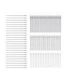 100Pcs Sterile Body Piercing Needles - 12G 14G 16G 18G for Ear & Nose Piercings - International Shipping Available - Buy Online on GoSupps.com