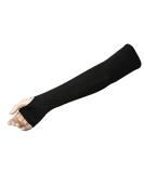 UV Protection Compression Fit Cooling Arm Sleeves for Sports - Non-Slip Black | Ideal for Cycling Golf Basketball & Hiking - International Shipping - Buy Online on GoSupps.com