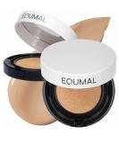 EQUMAL No More Cushion Foundation SPF50+ PA++++ - Air Fit Full Coverage Foundation for Dewy Finish, Long Lasting Formula - 4 Shades Available - 0.5oz (N02 MEDIUM NUDYFUL) - Buy Online on GoSupps.com