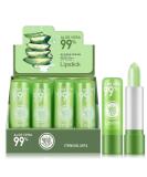 12 Pack Aloe Vera Lipstick - Long Lasting Color Changing Lip Balm & Moisturizer - Nourishing Magic Gloss - Buy Online on GoSupps.com