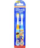 Brush Buddies Blippi 2pk Toothbrush | Pack of 1 Set of 2 - Buy Online on GoSupps.com