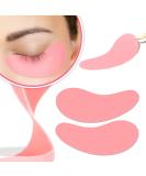 LLBA Reusable Eye Pads | Silicone Under Eye Patches for Lash Lift & Extensions | Soft Sensitive Skin Friendly | Style 3 Pink - Buy Online on GoSupps.com