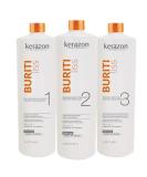 Brazilian Keratin Treatment 34fl.oz/1L Kit with Pumps by KERAZON - Buriti Liss | Imported Brazilian Keratin Treatment - Buy Online on GoSupps.com