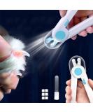 EPROICKS Dog Nail Clippers Cat Nail Clippers with LED Light Pet Nail Clippersand Trimmers Anti Cutting Blood Line for Small Medium Dogs Cats Rabbits And Guinea Pigs Grooming Tool blue - Buy Online on GoSupps.com